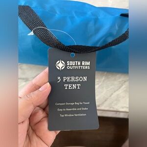 Brand new South Rim Outfitters 3 Person Tent